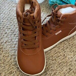 Hobibear Brown High-Top water proof boot